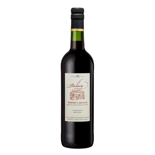 Cave Abbe Rous 'Baillaury' Banyuls 5yo 16% - NEW | £ 15.55